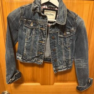 Abercrombie & Fitch Kids Classic Blue Jean Jacket